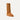 Side front view of chestnut sheepskin boots showing neat stitching, perfectly crafted to provide comfort around the heel and ankle area from kiwi sheepskins #color_chestnut