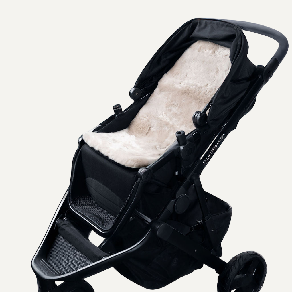 Auskin Lambskin Pram Rug Stroller Comforter – Kiwi Sheepskins