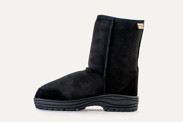 ミドルブーツ THREE TO EIGHTY Shearling Wrinkle Boots Long Ultimate Sheepskin Boots: Mid Calf – Kiwi Sheepskins