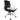 A Medical Sheepskin Wheelchair Cover placed on a black office chair, showing the texture and color of the pad.